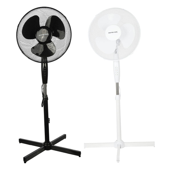 A2Z Pedestal Fan 16 Inch 3-Speed Oscillating Electric Standing Floor Fan