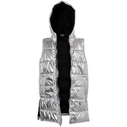 Ladies Oversized Gilet Long Line Style Jacket Long Sleeveless Fashion Women Coat