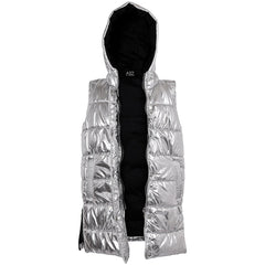 Ladies Oversized Gilet Long Line Style Jacket Long Sleeveless Fashion Women Coat