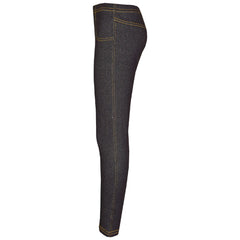 Kids Girls Stretchy Jeggings Black Denim Jeans Pants Leggings Trousers 2-13 Year