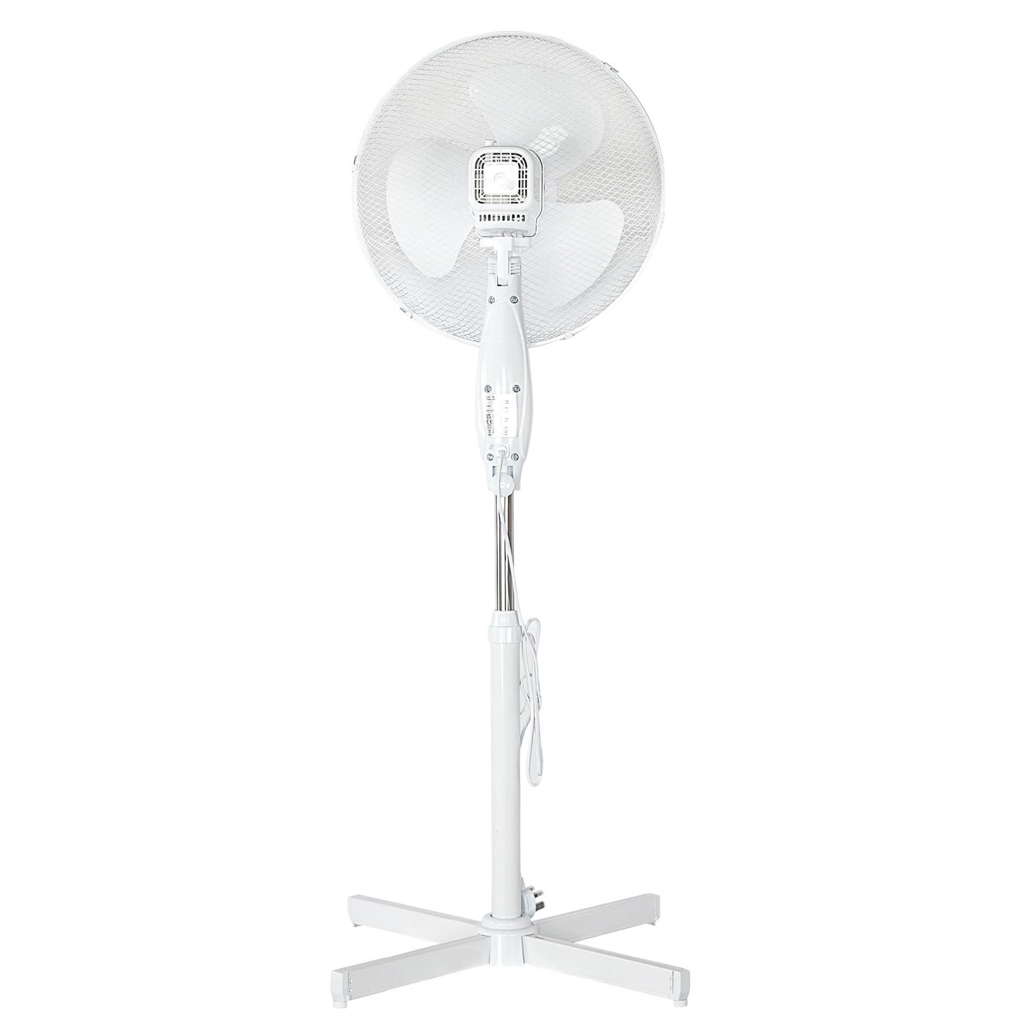 A2Z Pedestal Fan 16 Inch 3-Speed Setting Tilt Angled Oscillating Living Room Fan