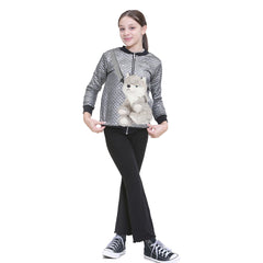 Girls Teens Ladies Crossbody Bag Cell Phone Purse 3D Animal Husky Shoulder Bag