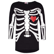 Kids Girls Tops Skeleton Print T Shirt Top & Legging Set Halloween Costume 5-13 - A2Z 4 Kids