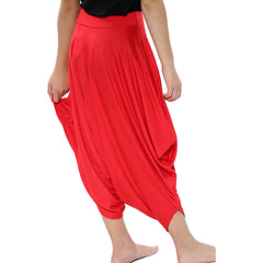 Kids Baggy Harem Trousers Ali Baba Style Tie Dye Yoga Casual Girls 5-13 Years