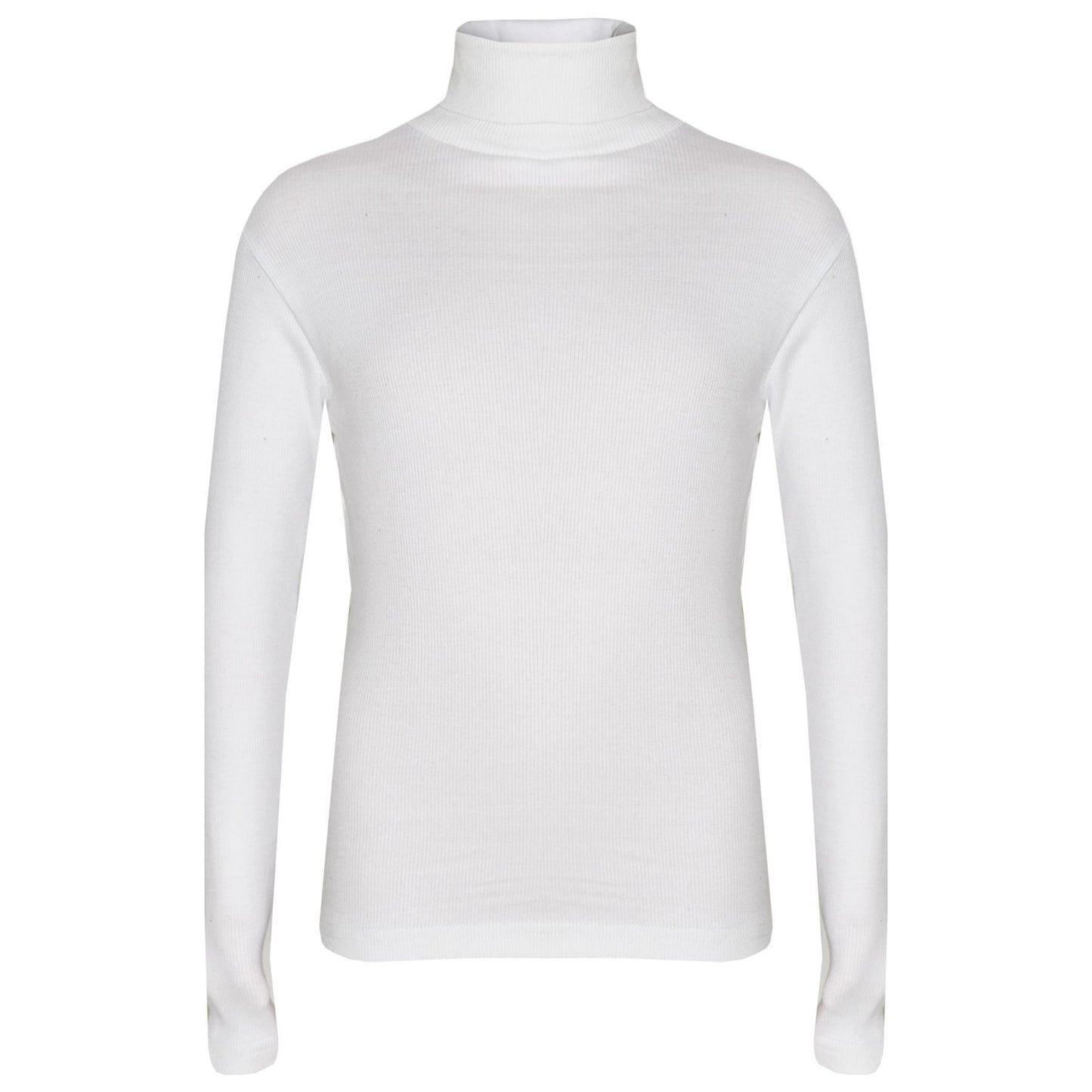 Kids Girls Polo Neck T Shirt Thick Cotton Turtleneck Jumper Long Sleeve Top 2-109