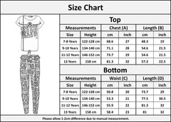 Kids Girls #Selfie T Shirt Top & Fashion Selfie Graffiti Legging Set 7-13 Years