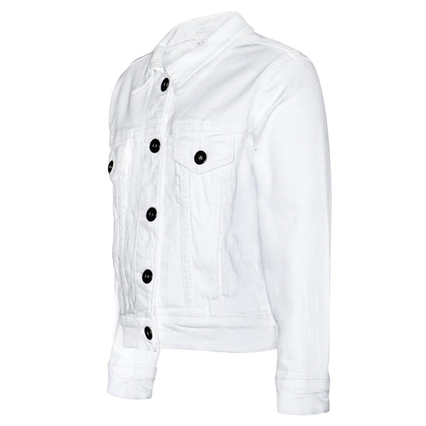 Ladies Women Denim Jacket Cotton Casual Fashion Vintage Classic Streetwear Jean