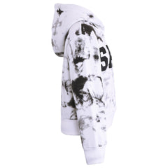 A2Z 4 Kids Girls Tracksuit Tie Dye Sassy Hooded Crop Top Jogging Suit