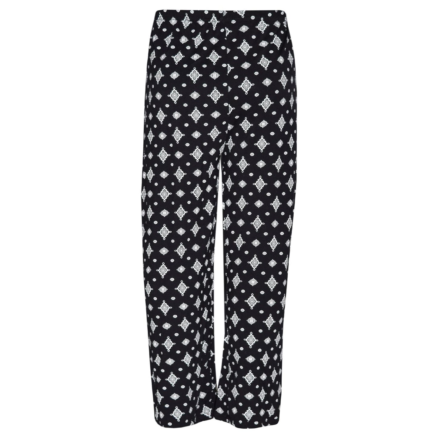Kids Girls Palazzo Flared Wide Leg Pants Baggy Legging Loose Summer Trouser 7-13