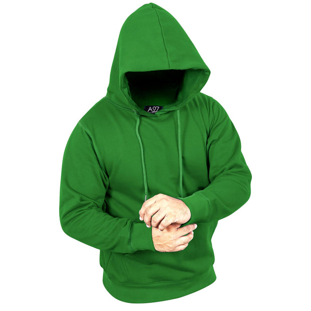 A2Z Mens Fleece Hoodie Pullover Hooded Sweatshirt Long sleeve S/M/L/XL/XXL/3XL/4XL