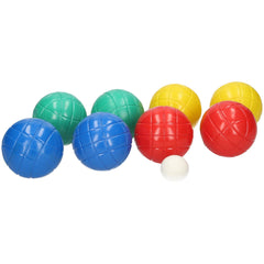 A2Z 4 Kids 8 Piece Boules Set Kids Classic Petanque Game Set Outdoor Garden Game