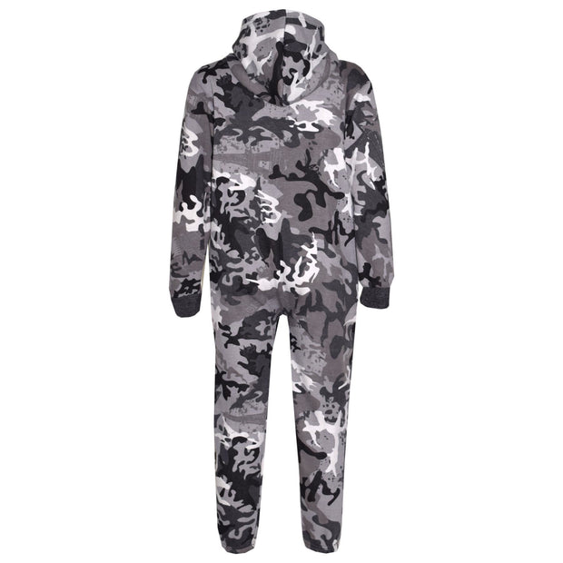 A2Z 4 Kids Boys Girls Fleece Onesie Designer's Camouflage Baby Pink._Print All In One Jumpsuit Playsuit New Age 5 6 7 8 9 10 11 12 13 Years