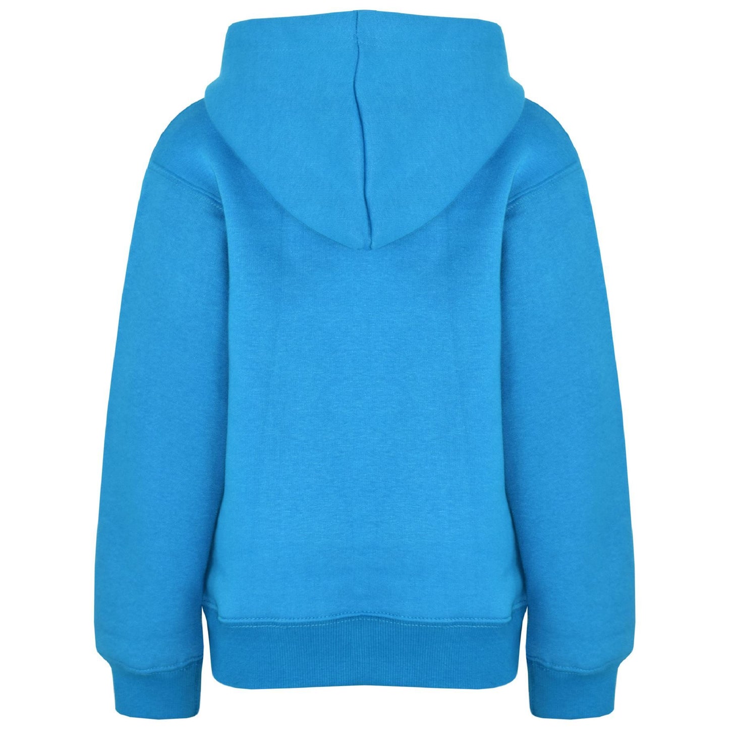 A2Z 4 Kids Girls Boys Sweat Shirt Tops Designer's Casual Plain Blue Pullover Sweatshirt Fleece Hooded Jumper Coats New Age 2 3 4 5 6 7 8 9 10 11 12 13 Years