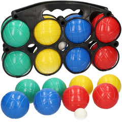 A2Z 4 Kids 8 Piece Boules Set Kids Classic Petanque Game Set Outdoor Garden Game