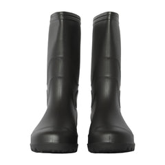 A2Z Mens Waterproof PVC Rainboot Durable Anti-Slip Dark Grey Wellies for Outdoor