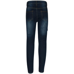 Boys Ripped Denim Jeans Comfortable Stretch Skinny Trousers Trendy Summer Pants