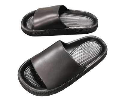 Mens Womens Slides Cloud Slippers Summer Non-Slip Thick Sole Open Toe Sandals