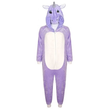 Kids Fleece A2Z Onesie One Piece Animal Pyjamas Unicorn Sleepsuit For Boys Girls