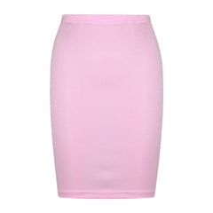 Kids Girls Plain Pencil Skirt Trendy Summer Clothing Sets Age 5-13 Years