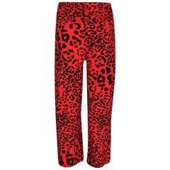 Kids Girls Palazzo Flared Wide Leg Pants Baggy Legging Loose Summer Trouser 7-13