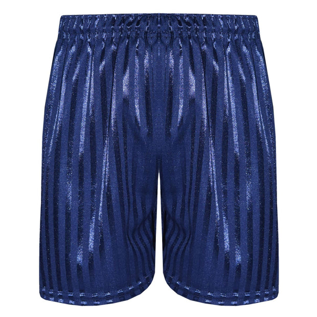 A2Z 4 Kids Shadow Stripe PE Shorts Pack of 2 Football Gym Shorts Age 2-13 Years