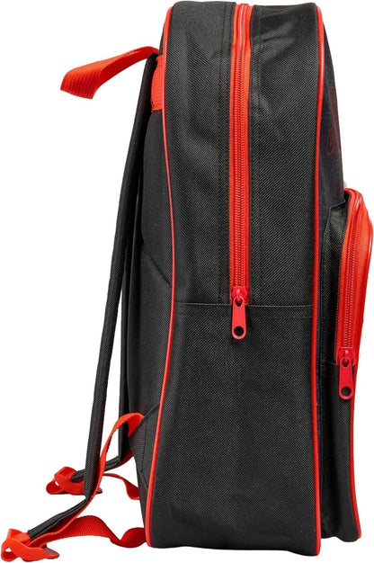Marvel Spiderman School Backpack Set with Pencil Case Notebook Stickers Keyring