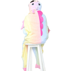 Kids Blanket Unicorn Soft Fleece Blankets Sleeping Bag Fancy Dresses One Size