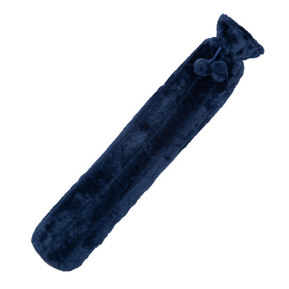 A2Z Hot Water Bottles Plain Fleece Cover 2 Liter Long Water Bottles Heat Therapy