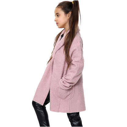 Kids Sherpa Coat Fleece Jacket Wool Girls Designer Teddy Jacket Age 5-13 yrs