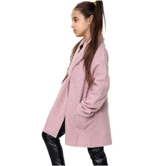 Kids Sherpa Coat Fleece Jacket Wool Girls Designer Teddy Jacket Age 5-13 yrs