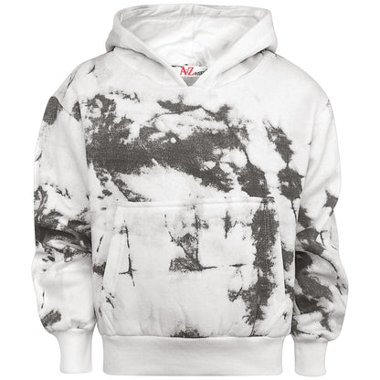 Kids Cropped Tie Dye Tracksuit Hoodie Jogging Sweatpants Girls Age 5-13 Years