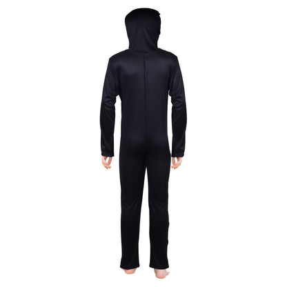 Kids Girls Boys Skeleton Halloween A2Z Onesie One Piece Glow In The Dark Pyjamas