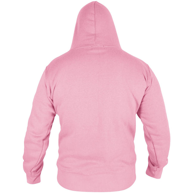 Mens Fleece Plain Zipper Hooded Long Sleeve Sweatshirt For Adults S-4XL