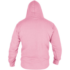 Mens Fleece Plain Zipper Hooded Long Sleeve Sweatshirt For Adults S-4XL