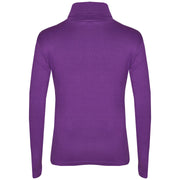 Kids Girls Polo Neck T Shirt Thick Cotton Turtleneck Jumper Long Sleeve Top 2-109
