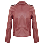 PU Leather Jacket Waterproof Girls Age 5-13 Years