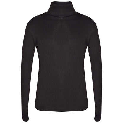 Kids Girls Polo Neck T Shirt Thick Cotton Turtleneck Jumper Long Sleeve Top 2-13