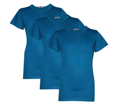 Kids Girls Short Sleeves 3 Pack T Shirts Trendy Stylish Breathable Summer Top
