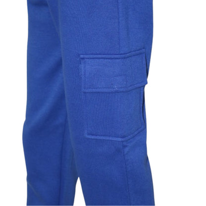 Boys Active Cargo Trousers Pants with Elastic Waist Ideal For Outdoor Activities