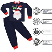 A2Z 4 Kids Girls Boys Christmas Pyjamas Children PJs 2 Piece Festive Set Lounge Suit for Children Unisex Top Bottom Pyjamas Christmas Santa Loungewear Dress Up Outfit Gifts for Children Girls & Boys