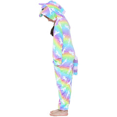 Kids A2Z Onesie One Piece Unicorn Pyjamas Costume For Girls Age 2-13