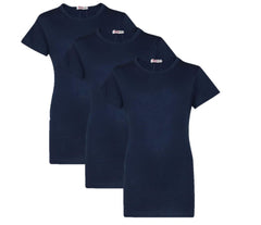 Kids Girls Short Sleeves 3 Pack T Shirts Trendy Stylish Breathable Summer Top