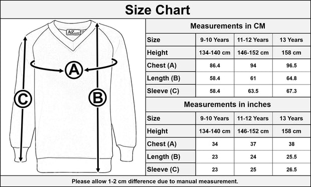 A2Z 4 Kids Girls Boys Scouts School Uniform V Neck Jumper Long Sleeves Back to School Cardi Sweatshirt Age 3-14 Years - A2Z 4 Kids