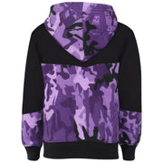 A2Z 4 Kids Girls Cotton Tracksuit Camouflage Purple Fleece Hoodie Top Joggers Bottom Suit Set Age 5-13 years