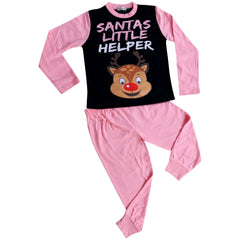 Kids Girls Boys PJ'S "YA FILTHY" Printed Christmas Pyjamas New Age 5-13 Years