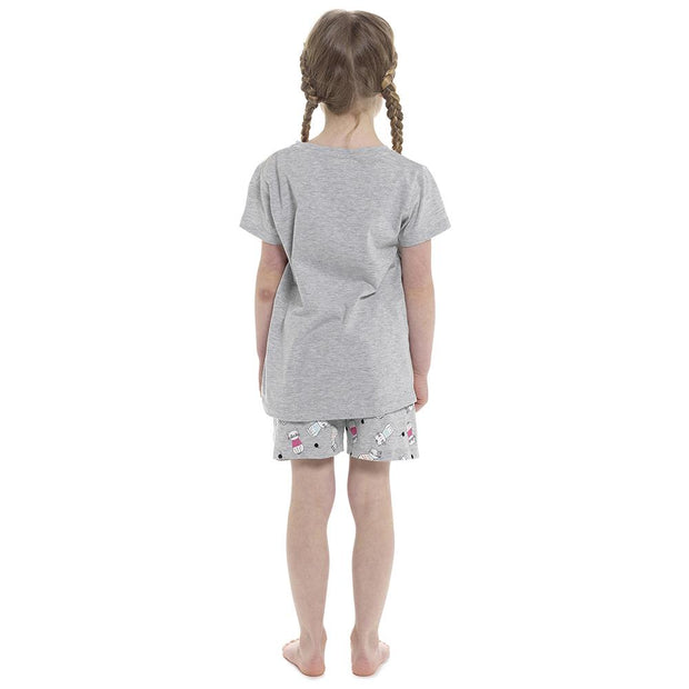 A2Z 4 Kids Girls Short Sleeve Jersey Cotton Short Pyjamas Nightwear Set 7-13