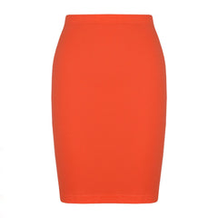 Kids Girls Plain Pencil Skirt Trendy Summer Clothing Sets Age 5-13 Years