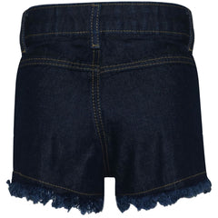 A2Z 4 Kids Girls Shorts Skinny Ripped Jeans Denim Stretch Short Casual�Half�Pant