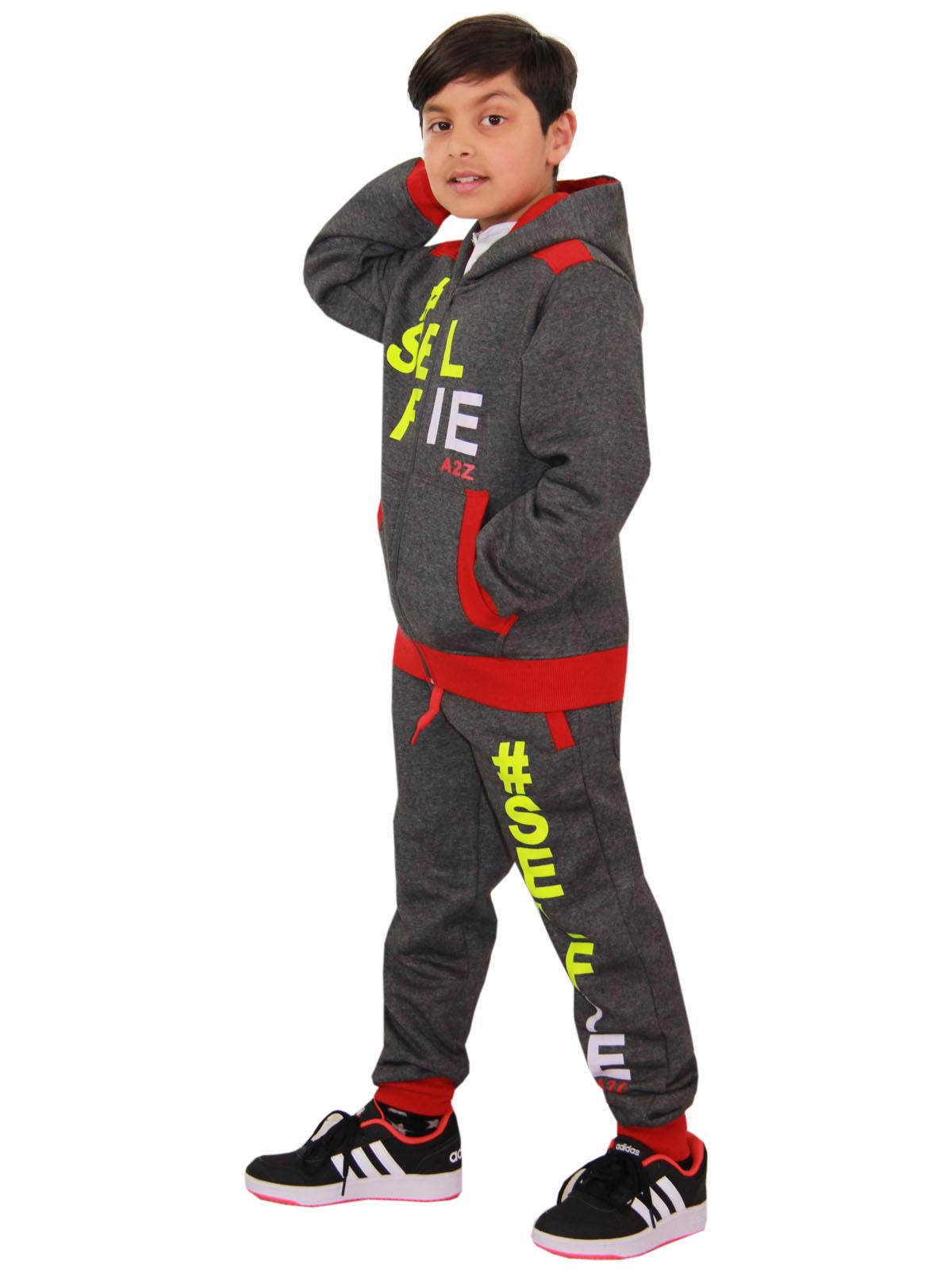 Kids Girls Boys #Selfie Tracksuit Hooded Hoodie Bottom Jog Suit Joggers 7-13 Yrs
