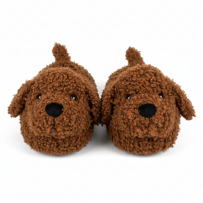 A2Z Ladies Slipper 3D Animal Cockapoo Novelty Warm Winter Soft Comfy House Shoes